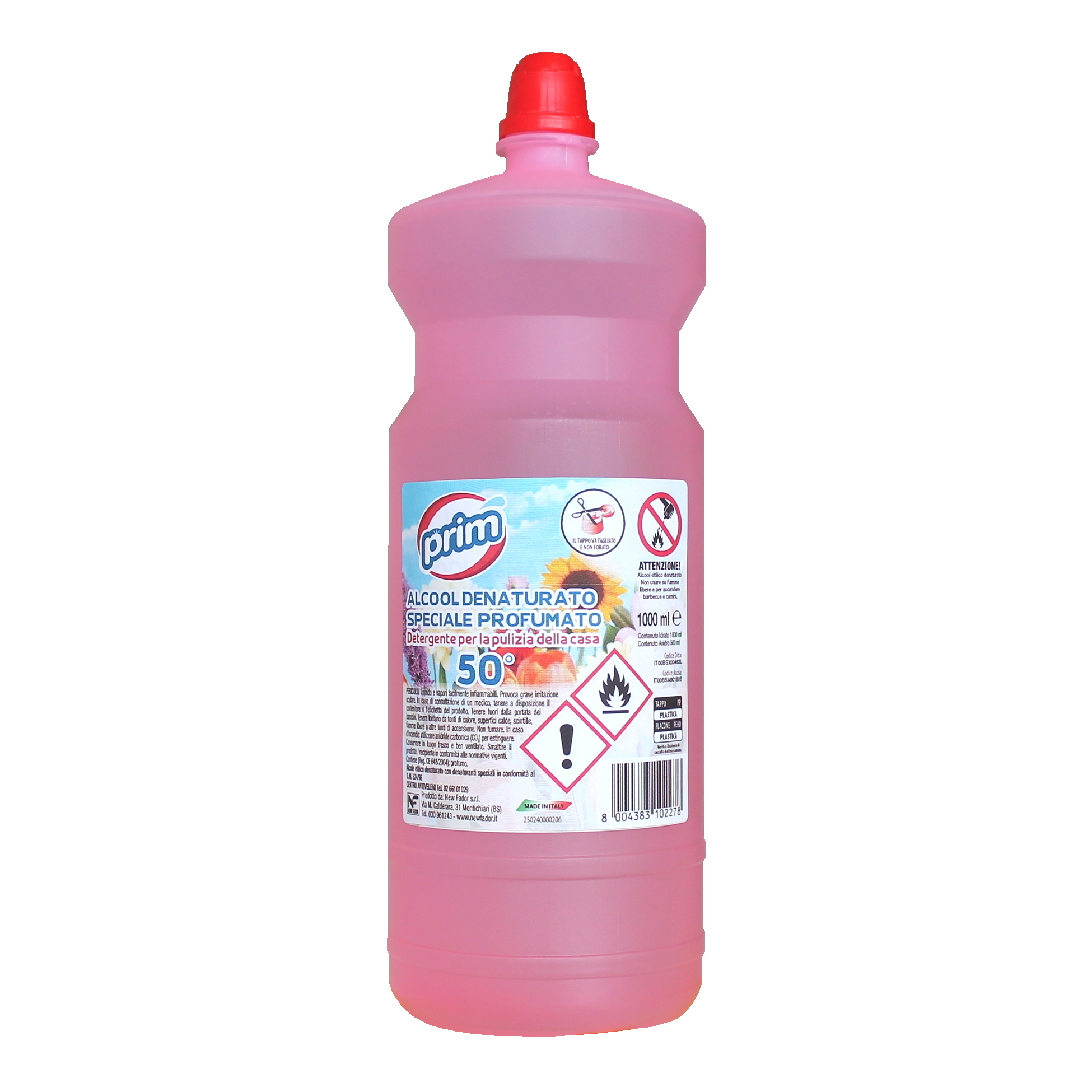 Alcool Etilico Denaturato 90° Profumato 750ml